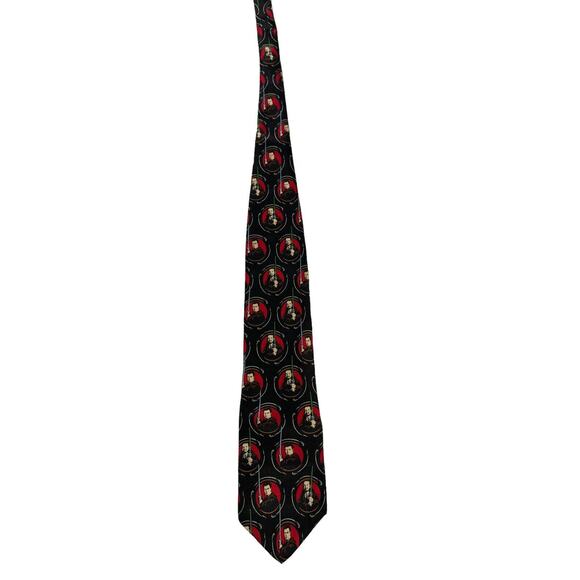 Star Wars Ralph Marlin Jedi Repeat Obi Wan Qui Gon Vintage Novelty Necktie - Picture 3 of 6